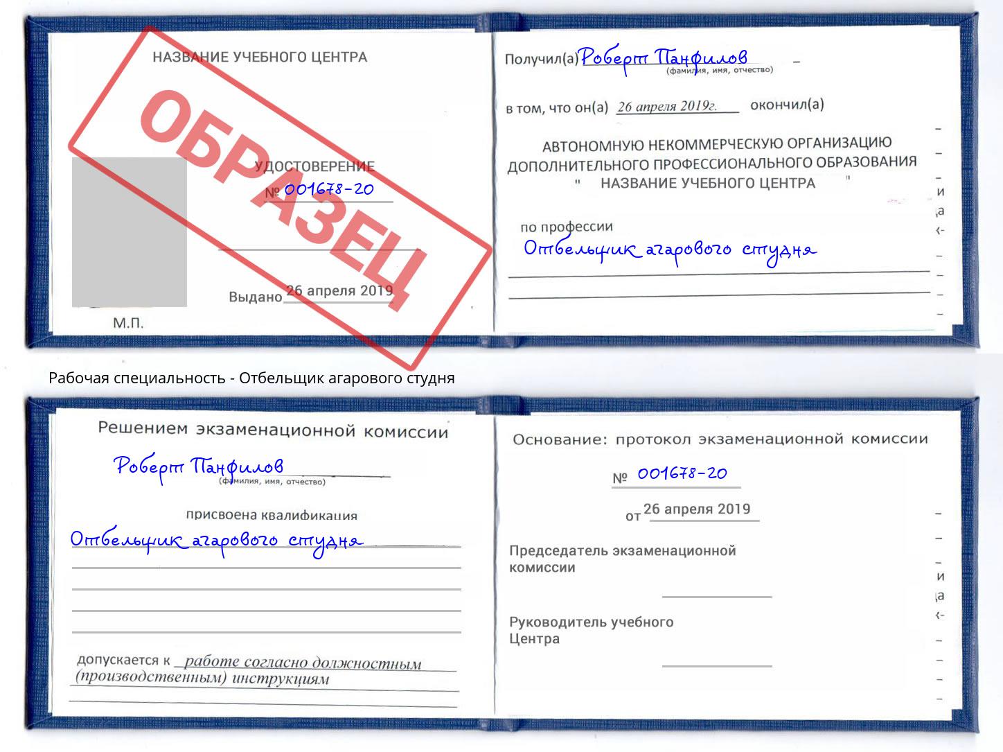 Отбельщик агарового студня Псков